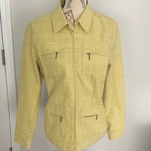 CAbi Mustard Utility Jacket